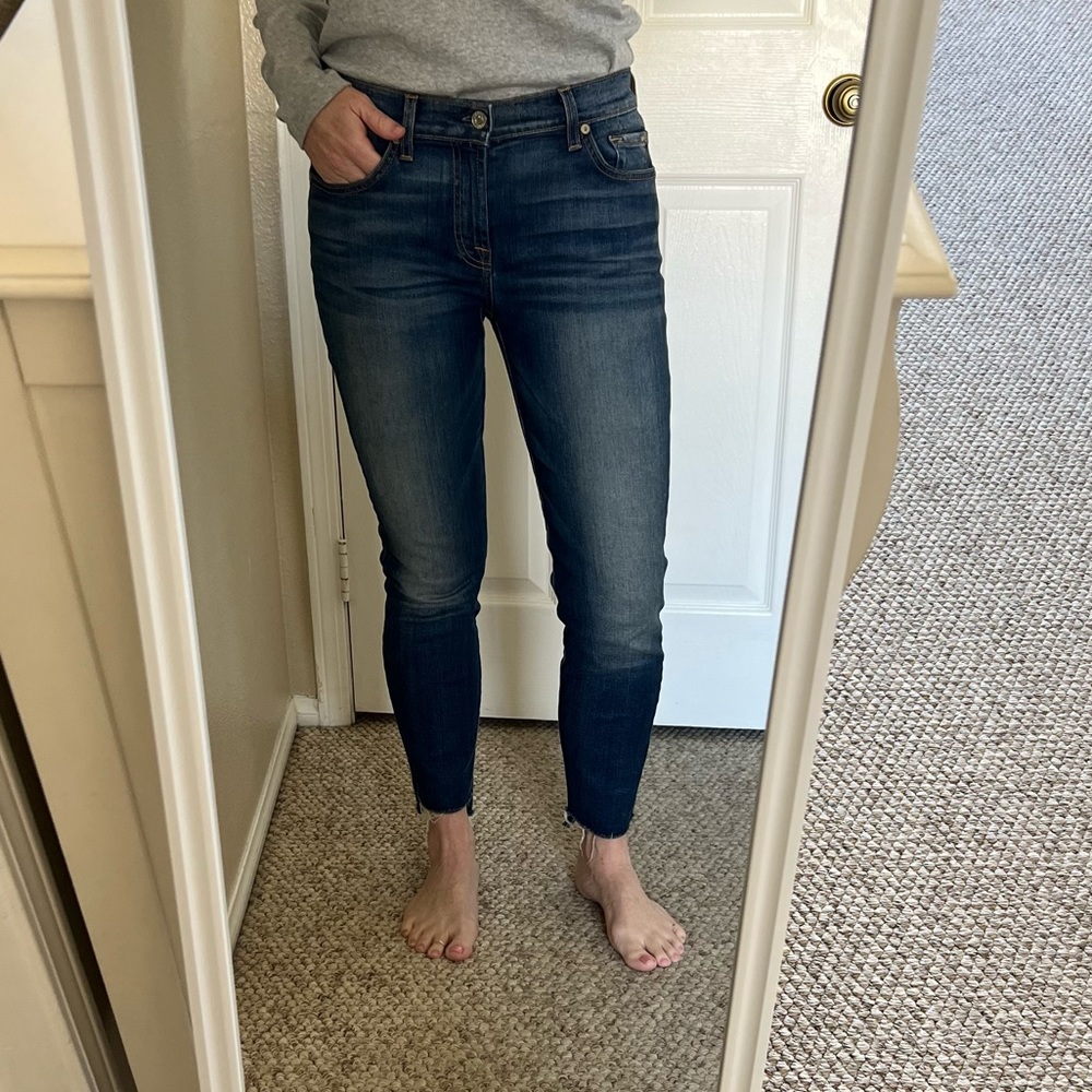Seven for all mankind The Ankle skinny Jean size 29